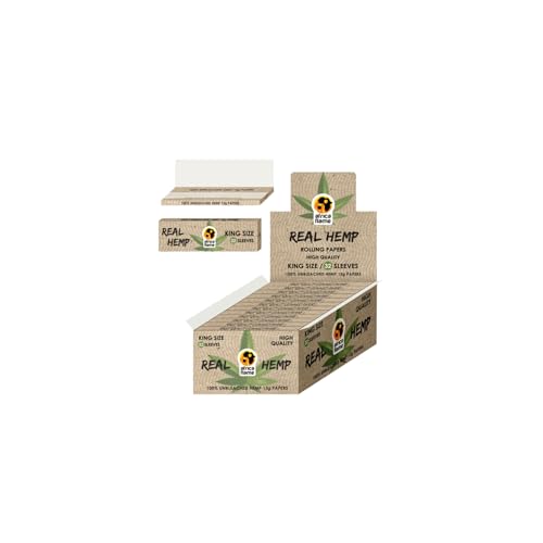 Africa Flame Hemp Rolling Paper King Size 50's
