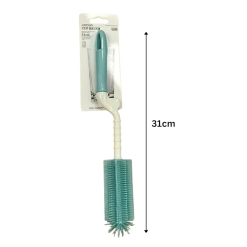 Silicone Cup/Bottle Brush - 31cm (Blue)