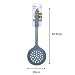 Silicone Slotted Ladle - 32.5x10cm (Grey)