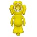Silicone Rasta Pipe – Elmo (Removable Bowl, 5 Colours) (Yellow)