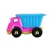 Happy Time Dump Truck 20pc | Mini Construction Toy Trucks | Pull-Back Play Vehicles