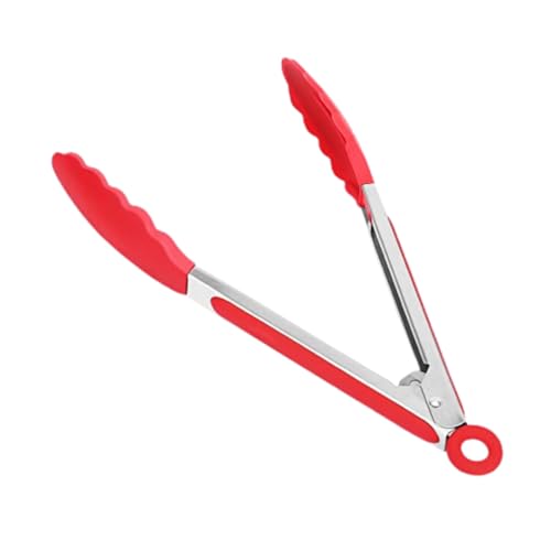 Tongs with Silicone Tip