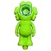 Silicone Rasta Pipe – Elmo (Removable Bowl, 5 Colours) (Green)