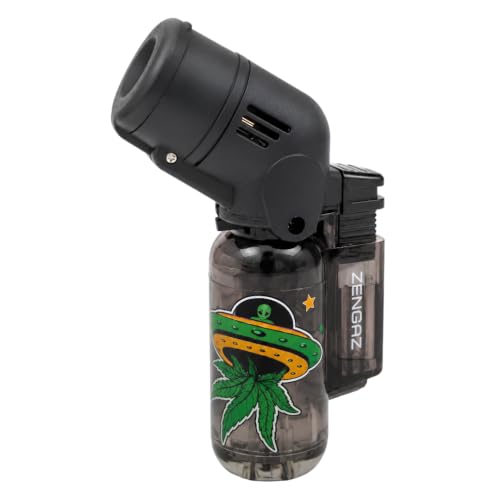 ZL-17 Angle Double Jet Torch Lighter – 2 Pack (Black)