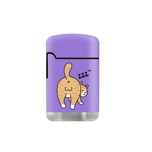 Zengaz ZL 3 Mega Jet Flame Lighter - Cat Purple
