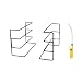 Multi Level Braai Grid Stand And Flexible Extra Length Braai Lighter (Yellow)