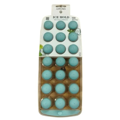 Silicone Ice Mold - Small Circles - 29.5×12cm (Blue)