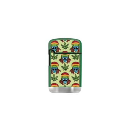 Zl -3 Windproof Torch Jet Lighter (Rasta Alien)