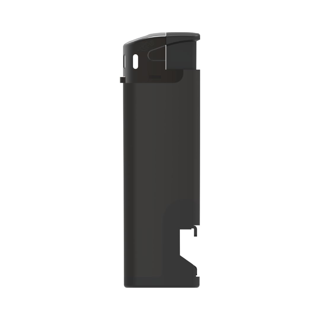 Electronic Refillable Bottle Opener Lighters – Black, Pack of 50