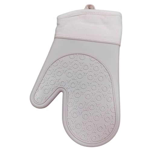 Silicone Oven Glove - Short - 29x17cm (Pink)