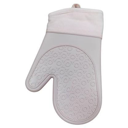 Silicone Oven Glove - Short - 29x17cm (Pink)