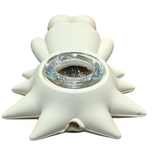 Silicone Rasta Pipe - Rick Sanchez (White)