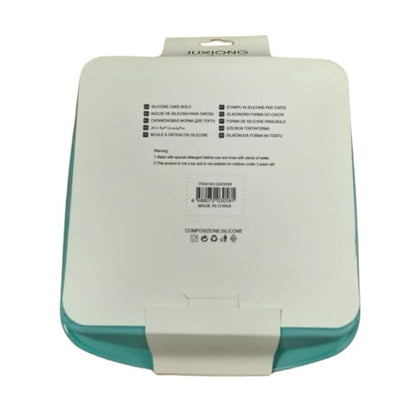 Silicone Cake Mold - Square - 26.5x26.5cm (Blue)