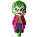 Silicone Rasta Pipe - The Joker (Pink)