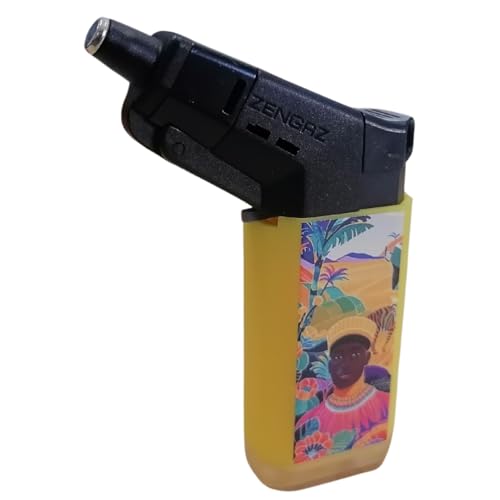 ZL-19 Torch Jet Lighter - African Art B