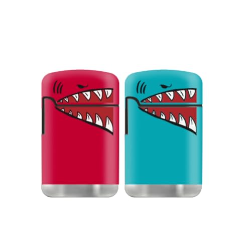 ZL 3 Mega Jet Flame Lighter Sharks Red&Blue - 2Pack