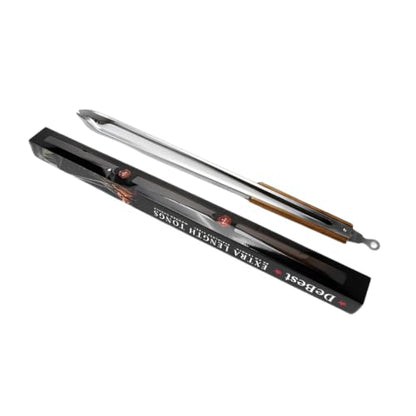 DeBest Extra Long Braai Tong and Braai Spiral Set - 80cm
