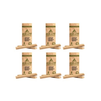 Debest Environmentally Friendly Firelighters - 8 Piece - 6 Pack