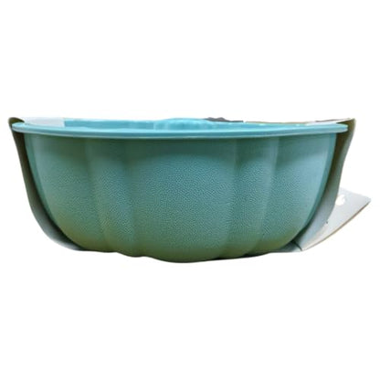 Silicone Ring Cake Mold - Fluted Tube - 25x25cm (Blue)