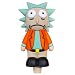Silicone Rasta Pipe - Rick Sanchez (Orange)