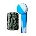 Green Army ZL-3 Torch Jet Lighter And Glacier Mini Silicone Rasta Pipe