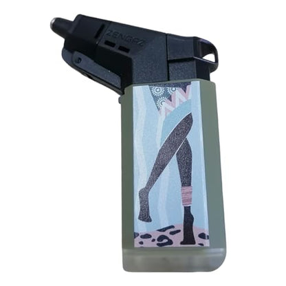 ZL-19 Torch Jet Lighter - African Art D