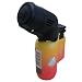ZL-17 Angle Double Jet Torch Lighter - Yellow-Red