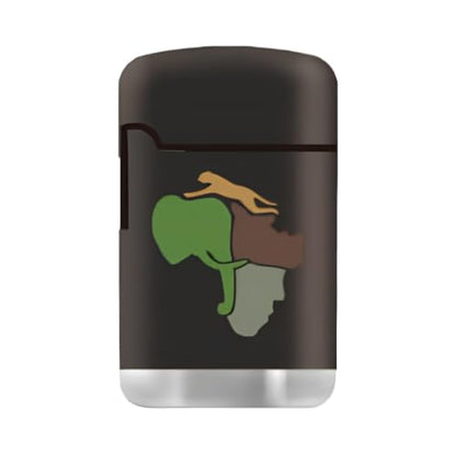 ZL3 Zengaz Torch Lighter - African Wildlife (Africa Map)