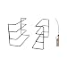 Multi Level Braai Grid Stand And Flexible Extra Length Braai Lighter (Brown)