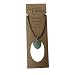 Earth Stone Collection - Heart Crystal Stone Necklace (Aventurine)