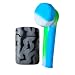 Grey Army ZL-3 Torch Jet Lighter And Blue Mini Silicone Rasta Pipe