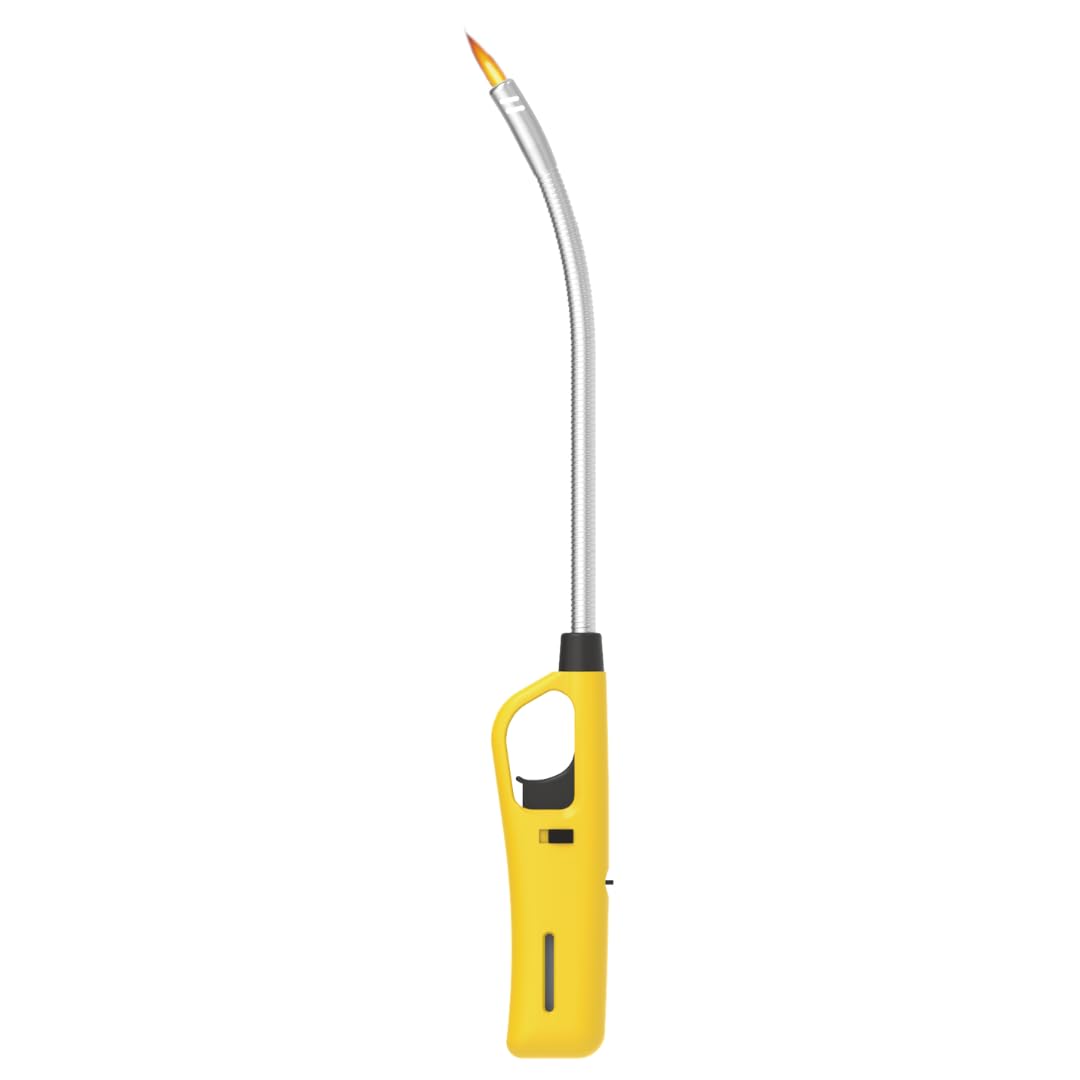 Flexible Extra Length Torch Braai Lighter – Yellow