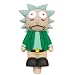 Silicone Rasta Pipe - Rick Sanchez (Green)