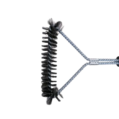 LK’s Wire Grid Brush – Heavy-Duty Stainless Steel Cleaning Brush with Durable Wooden Handle | 30cm Long | Ideal for Braai Grids, Grills & BBQs