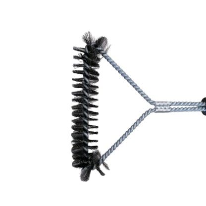 LK’s Wire Grid Brush – Heavy-Duty Stainless Steel Cleaning Brush with Durable Wooden Handle | 30cm Long | Ideal for Braai Grids, Grills & BBQs