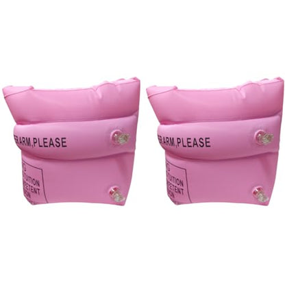Swimming Inflatable Floating Arm Bands - Pink