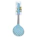 Silicone Slotted Ladle - 32.5x10cm (Blue)