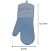 Silicone Oven Glove - Long - 34.5x17cm (Grey)