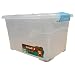 Plastic Storage Box - With Wheels - 30 Litres