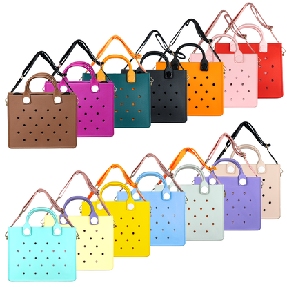 Nana EVA Croc Bag with Shoulder Strap