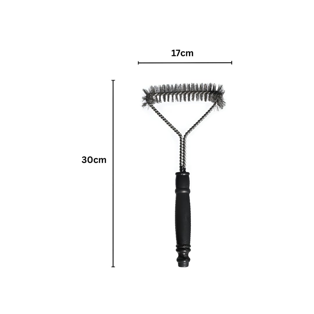 Braai Wire Grid Brush And Flexible Extra Length Braai Lighter (Brown)