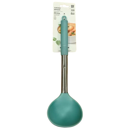 Silicone Soup Ladle - 30.5x9cm (Blue)
