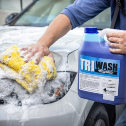 Tri-Wash Car Washing And Waxing Foaming Shampoo - 5 Litre