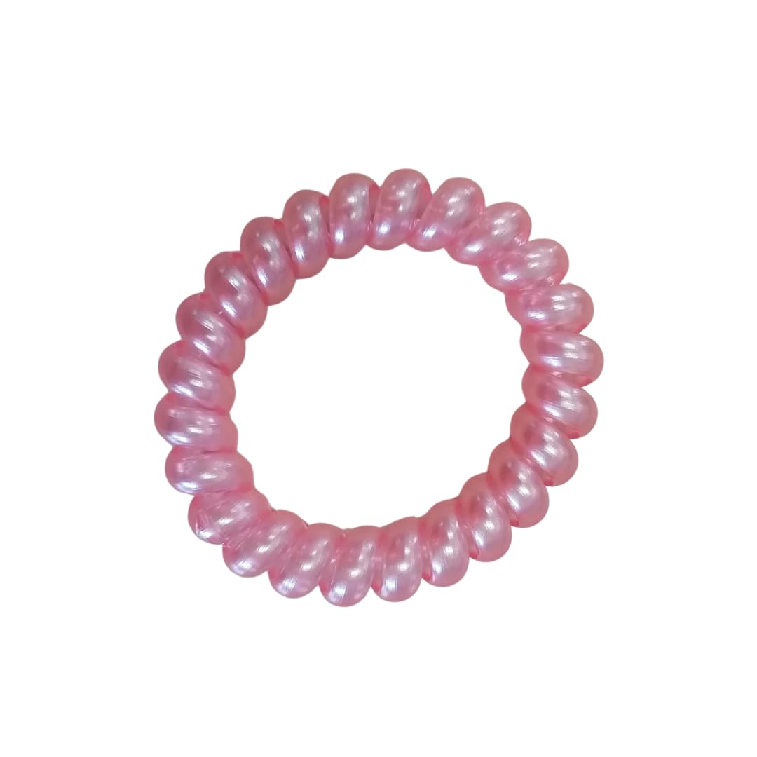 Spiral Hair Band 20pc | Assorted Colours | No-Tangle Coil Hair Ties