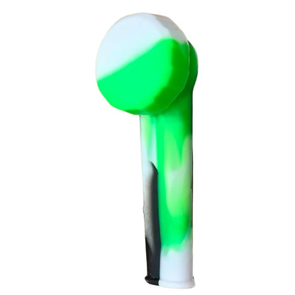 Mini Silicone Pipe With Lid - 2 Pack (Camoflage)