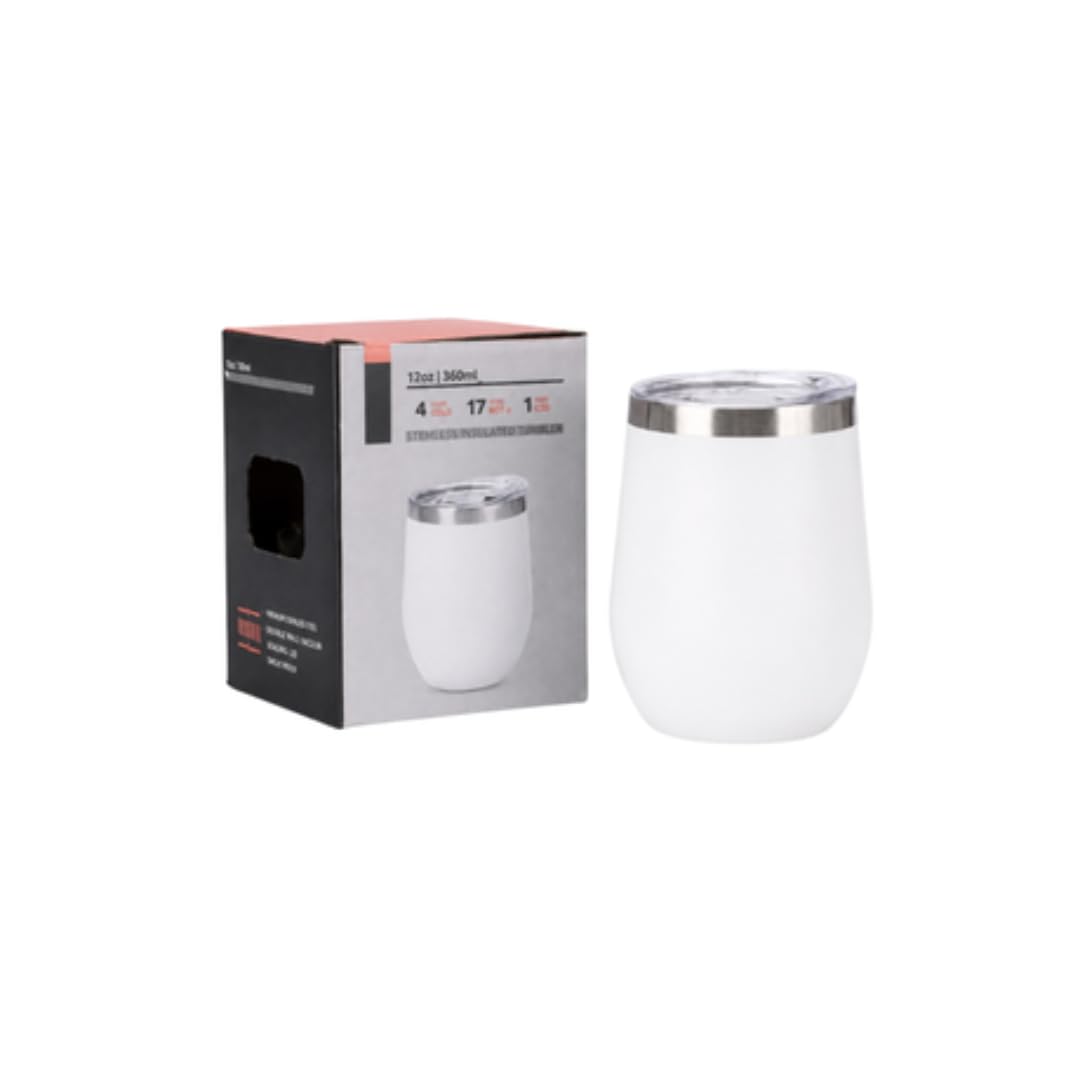 Stemless Tumbler (White)