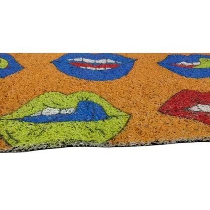 Premium Non-Slip PVC Coil Doormat - Lips