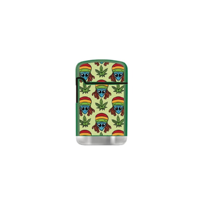 Zl -3 Windproof Torch Jet Lighter (Rasta Alien)