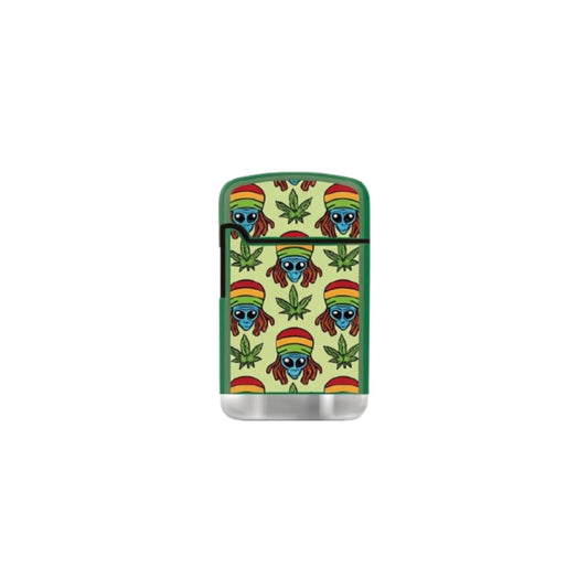 Zl -3 Windproof Torch Jet Lighter (Rasta Alien)