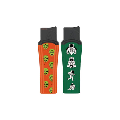Zl-7 Slim Windproof Torch Jet Lighter - 2 Pack (Combo F)